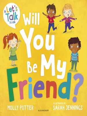 cover image of Will You Be My Friend?